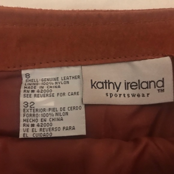 Suede skirt - Picture 7 of 7